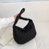 Bolsa para Chaqueta Acolchada Bolso de Mujer 2023 Nuevo Simple Color Sólido Bolso Tote Primavera Rómbico Gran Capacidad Casual Bolso de Hombro