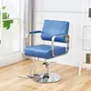 Cadeira de Cabeleireiro Giratória com Regulagem de Altura, Cadeira para Salão de Beleza, Cadeira para Corte e Coloração de Cabelo com Apoio para os Pés