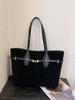 Bolsa de Hombro Grande de Alta Gama para Viajes Diarios de Comercio Exterior, Nueva Colección Otoño e Invierno 2025, Bolso Tote Retro para Mujer, Bolso de Axila