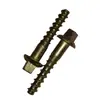 Directo de fábrica 24*195 clavo espiral clavo espiral para ferrocarril clavo para durmiente de cemento clavo de rosca para madera