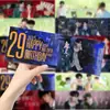 80 peças de marcadores de página de banner de aniversário de Tian Xuning, mercadoria original feita por fãs com os personagens Tian Lei e Zheng Peng, tema de milho doce