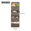 Amazon Puerta Bolsa Colgante Multicapa Organizador Colgante de Armario para Ropa Interior Libros Estante de Almacenamiento Bolsa Colgante de Almacenamiento para Cama de Dormitorio