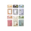 Pack de pegatinas Serie Diario de Sueño Ligero 16 Piezas Chica de Salsa de Tomate Estilo Dibujo a Mano Curativo Pegatinas de Decoración para Fondo de Diario