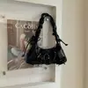Bolso de mano de nicho transfronterizo con lazo plisado, nuevo bolso de axila versión coreana otoño 2026, bolso de hombro individual de moda tipo albóndiga