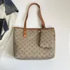 Bolso Estampado Clásico Madre e Hijo 2026 Nueva Moda Retro Lujo Ligero Gran Capacidad Bolso de Hombro para el Brazo y de Mano