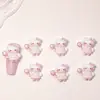 Novos Gatinhos Hellokitty Desenho Animado Japonês Fofos Acessórios para Unhas Resina Pequenos Acessórios Acessórios para Capa de Celular DIY