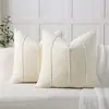 Funda de Cojín Decorativa Plegada de Chenilla Minimalista Nórdico Transfronteriza para Sofá de Sala de Estar, Cojín para Cojín, Cojín para Respaldo de Oficina