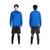 Chamarra deportiva de Amazon, traje de entrenamiento de manga larga, ropa de rendimiento, cálida y transpirable, chamarra de entrenador unisex con media cremallera