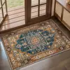 Alfombrilla de suelo de terciopelo de cristal persa estilo americano para entrada de casa, resistente a la suciedad, fácil de mantener, antideslizante, para dropshipping transfronterizo de Temu