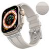 Correa para Apple Watch Ultra con patrón de piedra de silicona líquida AP para Apple iwatchS9876SE correa
