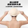 Gorro de Natación de Silicona Youyou para Mujer, Talla Grande, Especial para Cabello Largo, Impermeable, No Constriñe, Alta Elasticidad, Anti-Cloro, Gorro de Natación Protector del Cabello