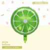 Nuevos Globos de Papel de Aluminio de Piña, Sandía y Fresa con Dibujos Animados para Fiestas Transfronterizas de Verduras y Frutas, Decoración de Cumpleaños, Lindos Productos Nuevos