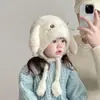 Gorro y Bufanda para Niños, Gorro Todo en Uno, Gorro Cálido y Engrosado para Otoño e Invierno con Protección para las Orejas, Lindo Gorro de Felpa Cortavientos para Bebé Niña, Moderno