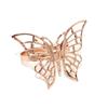Spot Novo Produto Hotel Simples Borboleta Fivela de Guardanapo Argola de Guardanapo Argola de Guardanapo Metal Boca Pano Argola Fabricante Atacado