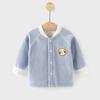 Tops Calientes para Bebé, Cárdigans de Terciopelo para Bebé de Otoño e Invierno, Ropa Exterior de Otoño para Niños y Niñas, Ropa Interior Base Engrosada de Invierno