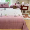 2026 Novo Modelo Classe A Algodão Nuvem Desenho Animado Lençol de Cama Oversized, Amigo da Pele, Estilo Quatro Estações para Dormitório, Colcha de Cama de Cobertura Total 1,5m