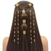 45 Piezas de Nuevos Anillos para el Cabello en Forma de Flor Grande de Color Dorado y Accesorios para Rastas, Disponibles Exclusivamente en Amazon
