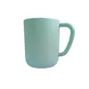 Procesamiento e Impresión Personalizada de Logo Plástico Espesado y Resistente a Caídas Taza Doméstica para Lavar Taza de Agua para Dormitorio con Asa Taza Simple para Enjuague Bucal