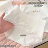 Nova Roupa Íntima Feminina Doce com Laço, Algodão Puro, Gancho Estendido, Cintura Média, Confortável e Respirável, Calcinha para Meninas