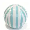Pelota de Playa Inflable Rayada Multicolor PVC Pelota Inflable Decoración para Fiesta de Cumpleaños Jardín Juguete para Juego Acuático Infantil