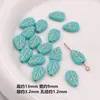 Patrón de Palacio Retro Estilo Europeo Patrón Dorado Pintado Patrón Grabado Cuentas Asimétricas Cadena para Teléfono Móvil DIY Pendientes Accesorios de Joyería