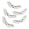 Accesorios para Joyería de Aleación DIY Cuentas Espaciadoras de Alas de Ángel Pulsera Collar Cuentas Decorativas con Agujero R243