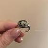 Anillo abierto Maillard, conjunto de estilo moderno para mujer, anillo Zhang, estilo Hong Kong, elegante anillo para dedo índice que combina con todo, nuevo