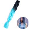 Xuchang Peruca Acessórios de Cabelo Seda de Alta Temperatura Trança Grande Africana Jumbobraid Fibra Química Colorida Montagem Mista Venda Quente Dreadlocks