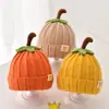 Gorro de Invierno Tejido con Forro de Felpa para Niños Oso de Dibujos Animados Gorro de Lana Gorro Cálido para Niños y Niñas Gorro para Exteriores Venta al por Mayor