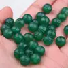 Cuentas de calcedonia blanca natural ágata roja cuentas redondas Xiangyun accesorios para pulsera DIY hechos a mano punto de deslizamiento pequeño al por mayor