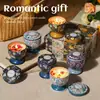 Copo Vela de Cera de Soja para Interior Sem Fumaça Perfumada Lata de Metal Fragrância Aromaterapia para Casa Enfeites Presente de Aniversário
