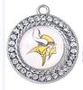 Collar Colgante de Equipo de Rugby de la NFL de EE. UU de 32 Equipos, Superventas Transfronterizo, Equipo Minnesota Vikings