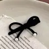Nuevo Pasador de Pelo Adorable con Lazo Afelpado para Mujer, Pinza Pequeña Afelpada Lateral para Otoño e Invierno, Pinza Roja Ins para Flequillo