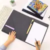 Cuaderno de Sublimación con Hojas Sueltas Rayadas, Cuaderno de Hojas Sueltas de Lona para Transferencia de Calor A4A5, Bloc de Notas Popular