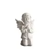 Figurillas de Personajes Transfronterizos Escultura de Chica de Resina Decoraciones Pequeñas de Escritorio Ángel Lindo Estilo Retro Europeo Soñador