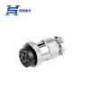 Conector de cable con enchufe de aviación GX25 de 8 pines, brida, conector circular DF25