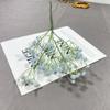 Simulación de decoración de boda de gypsophila estilo ins ramo de flores para sostener tacto de pegamento suave flores de simulación de gypsophila flores falsas al por mayor