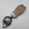 Llavero Colgante de Coche Personalizado Lindo Corto con Patrón de Cocodrilo Francés Joyería Llavero Anti-Pérdida Herrajes para Equipaje