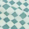 Fornecimento Direto da Fábrica Tecido Jacquard de Veludo de Algodão Shu com Padrão Xadrez Roupas para Casa Sapatos e Chapéus Femininos Têxteis para Casa Almofada Tecido de Pelúcia