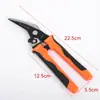 Tijeras para chapa de 8 y 9 pulgadas, Cortadores multifuncionales de conductos de alambre de grado industrial, Tijeras metálicas para paneles de aluminio, Tijeras para chapa de hierro rectas y curvas