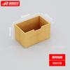Estante para Adornos Finos Accesorios Tablero de Madera Tubo Cuadrado Barra Colgante Cajón Caja para Gafas Diadema Pendientes Canaleta Caja de Papel Caja de Madera de Seis Compartimentos