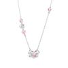 Collar de Corazón con Latido, Nueva Moda, Lujo Ligero, Diseño de Nicho, Estilo Dulce y Fresco de Chica Popular Cadena para Clavícula Regalo para Novia