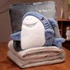 Almohada y Edredón Universal de Cuatro Estaciones Dos en Uno Almuerzo Coche Almohada Plegable Oficina Manta para Siesta Cojín para Dormir