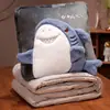 Almohada y Edredón de Doble Propósito al por Mayor, Dos en Uno, Adecuado para Todas las Estaciones, Almohada Plegable para Coche, Manta para Siesta en Sofá, Almohada para Coche