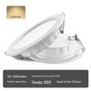 Luminária de teto LED embutida ultrafina para sala de estar, três cores, oculta, sem furo principal, para sala de estar, casa, antirreflexo, atacado