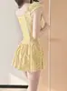 Traje de Baño Nuevo Estilo para Mujer, Estilo Falda de Una Pieza, Lunares Dulces y Coloridos, Traje de Baño Conservador para Chica de Resort de Aguas Termales, Venta al por Mayor desde el Fabricante