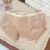 0017A Tipo Algodón de Xinjiang para Bebé Cubre Cadera Fresco y Sencillo Básico Cintura Baja-Media Panties para Mujer 10A Entrepierna Extendida Todas las Estaciones