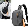 Bolso de pecho para hombre, nuevo bolso de hombro de moda, bolso de hombre transfronterizo, bolso de hombro simple, bolso de mensajero multifuncional informal, fabricante