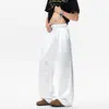 Pantalones Casuales de Verano Nuevos para Hombre 2026 con Estilo Relajado, Corte Recto Fluido, Seda de Hielo Transpirables Finos Talla Grande Pantalones para Hombre