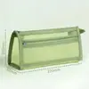 Estojo de Lápis de Malha em Camadas para Estudantes - Grande Capacidade, Estojo Transparente para Lápis, Ótimo Organizador de Mesa.